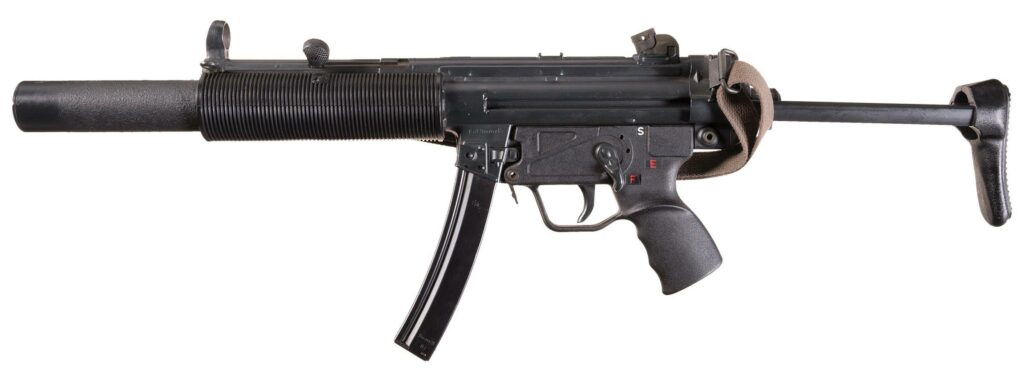 Heckler & Koch MP 5 SD пистолет пулемет для спецподразделений HK MP-5 SD
